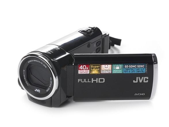 JVC EVERIO 1080p Digital Video Camera Camcorder FULL HD w/ 40X Zoom GZ ...